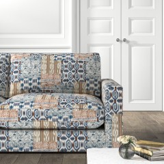 Cloud Sofa Kantha Indigo