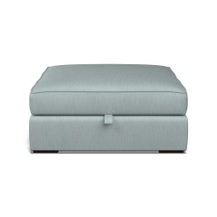 furniture cloud storage footstool amina azure plain front