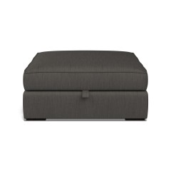 furniture cloud storage footstool amina charcoal plain front