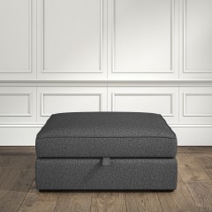 Cloud Storage Footstool Bisa Charcoal