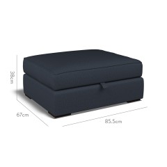 furniture cloud storage footstool bisa indigo plain dimension