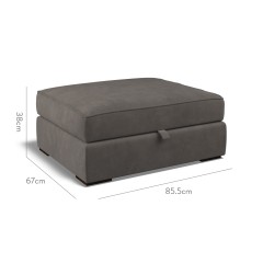 furniture cloud storage footstool cosmos graphite plain dimension