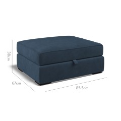 furniture cloud storage footstool cosmos indigo plain dimension