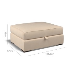 furniture cloud storage footstool cosmos linen plain dimension