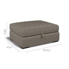 furniture cloud storage footstool jina espresso weave dimension