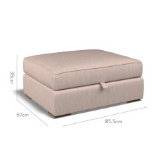 furniture cloud storage footstool kalinda blush plain dimension