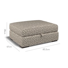 furniture cloud storage footstool nia taupe weave dimension