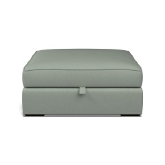 furniture cloud storage footstool shani celadon plain front