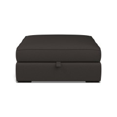 furniture cloud storage footstool shani charcoal plain front