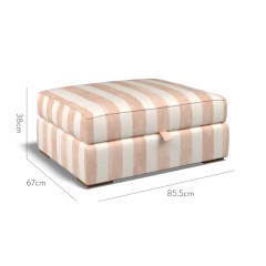 furniture cloud storage footstool tassa grande rose print dimension