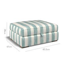 furniture cloud storage footstool tassa grande surf print dimension