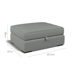 furniture cloud storage footstool viera mineral plain dimension