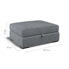 furniture cloud storage footstool yana denim weave dimension