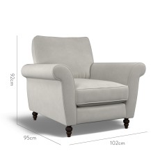 furniture ellery chair cosmos cloud plain dimension