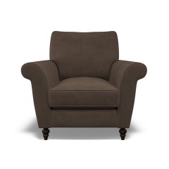 furniture ellery chair cosmos espresso plain front