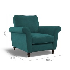 furniture ellery chair cosmos jade plain dimension