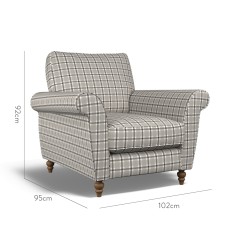 furniture ellery chair kali smoke weave dimension