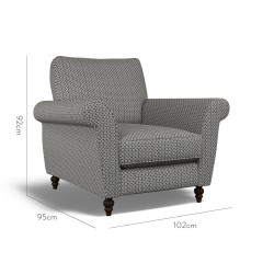 furniture ellery chair sabra indigo weave dimension