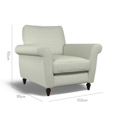 furniture ellery chair sabra sage weave dimension