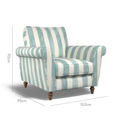 furniture ellery chair tassa grande surf print dimension