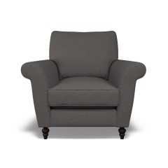 furniture ellery chair viera charcoal plain front