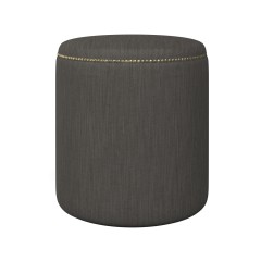 Malpaso Footstool Amina Charcoal