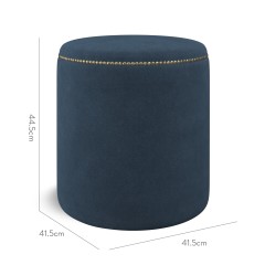 furniture malpaso footstool cosmos indigo plain dimension