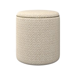 Malpaso Footstool Desta Pebble