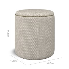 furniture malpaso footstool jina natural weave dimension