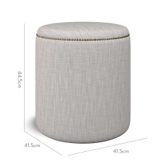 furniture malpaso footstool kalinda dove plain dimension