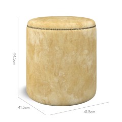 furniture malpaso footstool namatha ochre print dimension