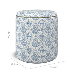 furniture malpaso footstool watika delft print dimension