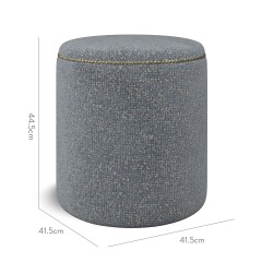 furniture malpaso footstool yana denim weave dimension