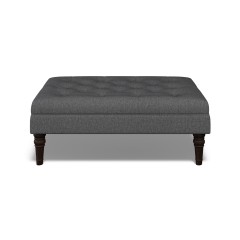 Monterey Footstool Bisa Charcoal