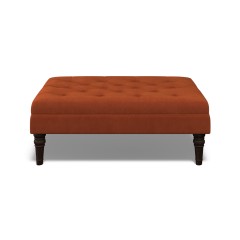 Monterey Footstool Cosmos Cinnabar