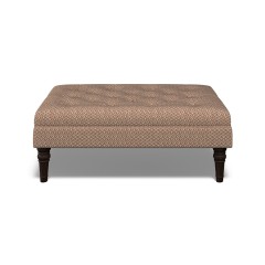 Monterey Footstool Jina Cinnabar