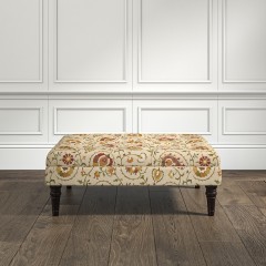 furniture monterey medium footstool shimla spice print lifestyle