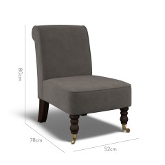 furniture napa chair cosmos graphite plain dimension