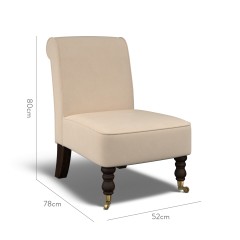 furniture napa chair cosmos linen plain dimension