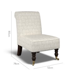 furniture napa chair ellora ash print dimension