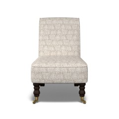 furniture napa chair ellora taupe print front