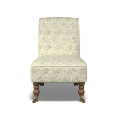 furniture napa chair lotus moss print front