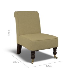 furniture napa chair viera moss plain dimension