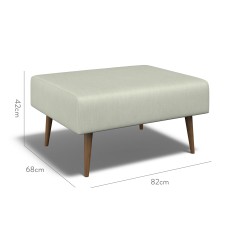 furniture ombu footstool amina sage plain dimension