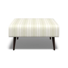 Ombu Footstool Bodo Stripe Willow