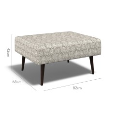 furniture ombu footstool ellora graphite print dimension