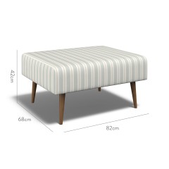 furniture ombu footstool fayola mineral weave dimension