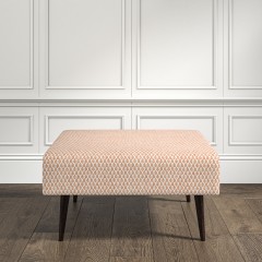 furniture ombu footstool folia cinnabar print lifestyle