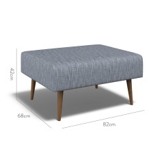 furniture ombu footstool kalinda denim plain dimension