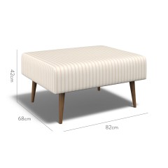 furniture ombu footstool malika blush weave dimension